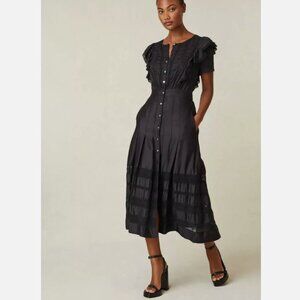 LoveShackFancy Black Maxi Dress